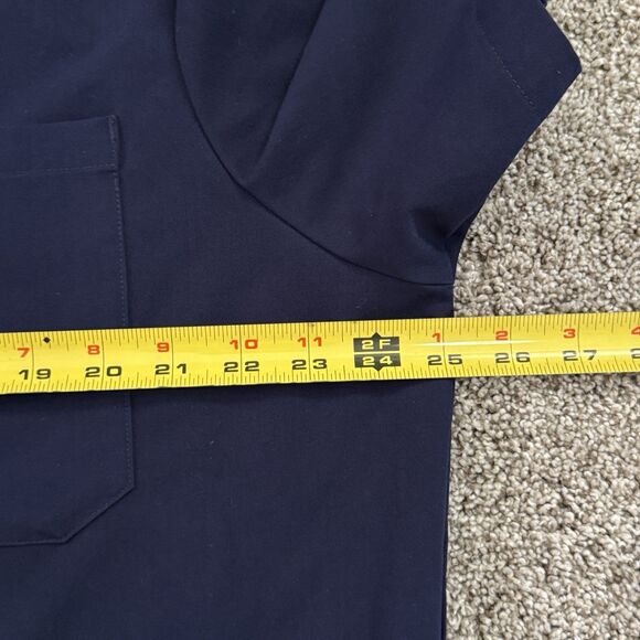 FIGS Chisec Three-Pocket Scrub Top TM3000 Navy Blue Men’s Size XXL 2XL - Picture 7 of 8